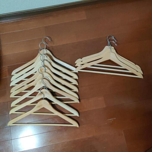 Ikea イケア 木製ハンガー8本 2本 10本 Koskeeeey 六町の家具の中古あげます 譲ります ジモティーで不用品の処分