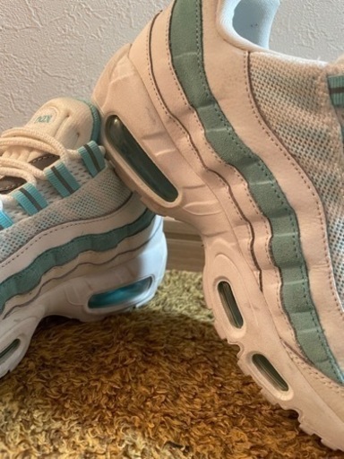 NIKEエアマックス95エメラルドグリーン^ ^24センチ