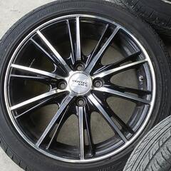 軽用タイヤ付ホイール4本セット!!165/50R15