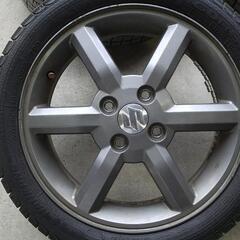 スズキ純正ホイールタイヤ付４本セット!!165/50R15