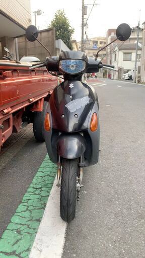 東京大塚発スズキ・レッツ4 CA41A 現役バイク自賠責付き 試乗も可能 乗って