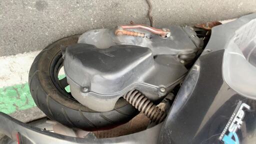 東京大塚発スズキ・レッツ4 CA41A 現役バイク自賠責付き 試乗も可能 乗って