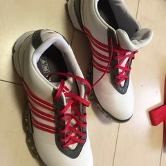 【ネット決済】Adidas ゴルフシューズ　レディース　24.5