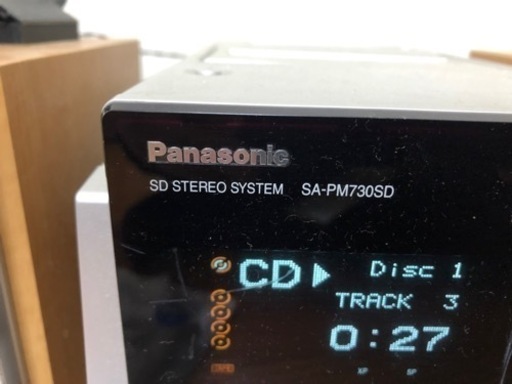 Amazon.co.jp: Panasonic D-dock SDステレオシステム(ブラック) SC 
