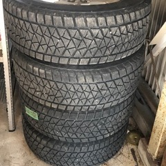 プラド、ハイラックス用スタッドレス（ホイールセット）