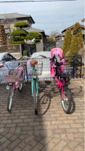 Panasonic 電動自転車、27サイズ自転車と子供自転車