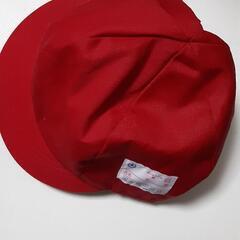 3月20日迄引取願　赤白帽　女の子　高学年　使ってください　帽子　体育