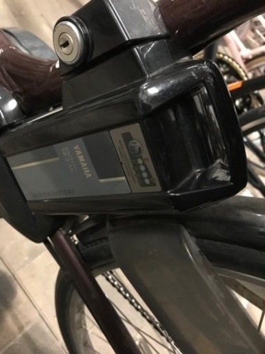 電動アシスト自転車 ヤマハPAS ナチュラ 26インチ 本物 子乗せ付き 