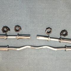 値下げインクラインベンチ、ダンベル、EZバー