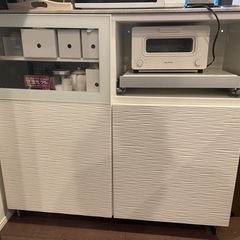 本日引取限定/目黒/無料　【無料】IKEA 食器棚　キッチンシステム