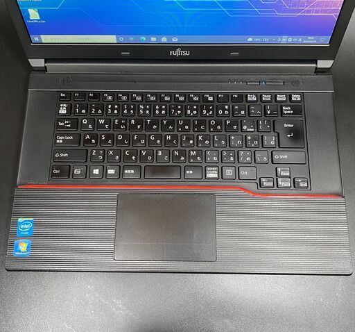 すぐに使える！ Webカメラ付き 富士通 15.6インチ ノートパソコン ②