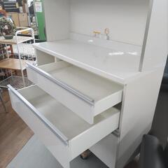 J256 パモウナ キッチンボード、食器棚、幅120cm USED・美品
