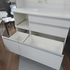 J256 パモウナ キッチンボード、食器棚、幅120cm USED・美品