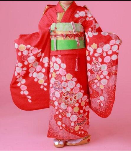 七五三 着物 正絹 7歳 ７才 一式 セット