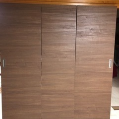 建材引き戸３枚リクシル未使用枠無しです。プロフ必読