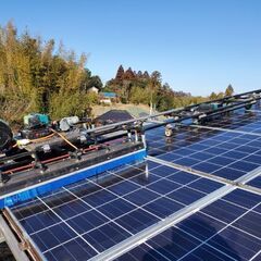 太陽光発電所、パネル洗浄、除草作業 - アルバイト