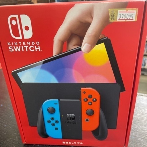 新品 Nintendo Switch(有機ELモデル) Joy-Con(L) ネオンブルー/(R ...