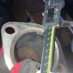 【値下げ】シムス？Syms？中間ストレートマフラー スバル インプレッサ WRX STI GC8 