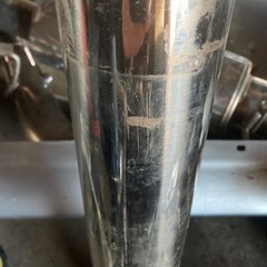 【値下げ】シムス？Syms？中間ストレートマフラー スバル インプレッサ WRX STI GC8 