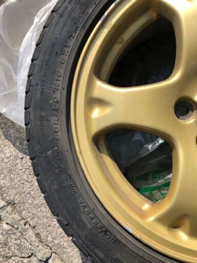 純正GC8インプレッサ WRXSTi ホイール