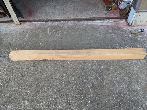 約204㎝＊12＊12木材　柱　DIY