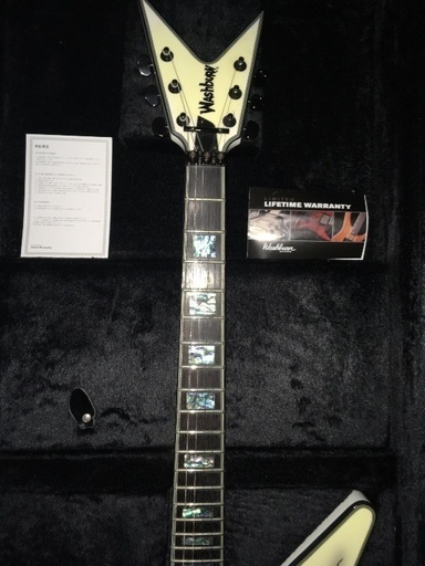 限定品！ washburn DIME3 White Lihtning