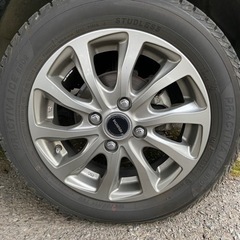 スタッドレスタイヤ 4本セット ホイール付 155/65R14