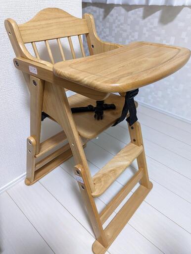 ✴使用期間1ヶ月の美品✴タンスのゲン 2WAYハイチェア/ローチェア