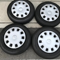 ♬【取引終了】純正タイヤホイール　145/80R13 ダイハツ ...