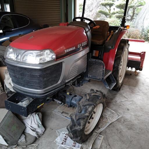 トラクター　ヤンマーEF220  542hr　委託品