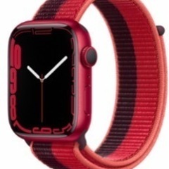 アップルウォッチ7RED 45mGPS REDソロループ アップルウォッチバンド ソロループバンド 5サイズ展開 ソロループ