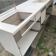 展示品　システムキッチン　レンジフード　洗面台