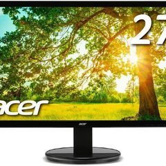 【同型モニタ2枚セット】Acer 27インチ ディスプレイ K2...