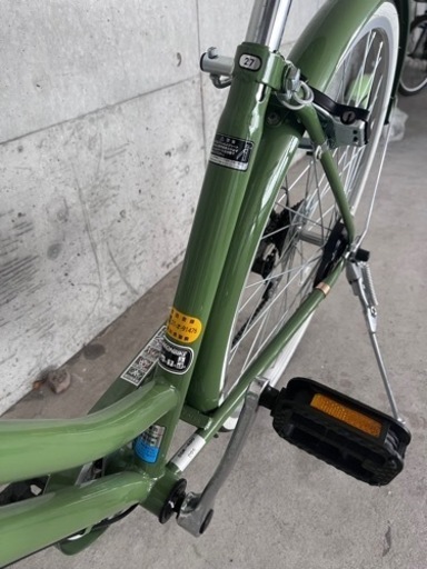 6ヶ月使用　自転車　イオンバイク無料点検期限残ってます