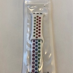 ApplewatchBAND   アップルウォッチバンド  白×カラー