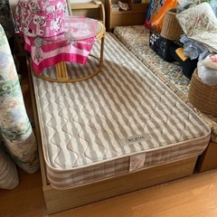 【決まりました】フランスベット マット付きベッド シングルサイズ