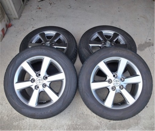 トヨタ アイシス 純正 205/60R16 トーヨー トランパス ML 6.5J+45 ノア ヴォクシー エスクァイア ハイグロス　2019年11週