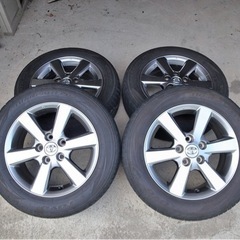 トヨタ アイシス 純正 205/60R16 トーヨー トランパス ML 6.5J+45 ノア ヴォクシー エスクァイア ハイグロス　2019年11週