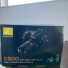 Nikon フルサイズ一眼レフD800ボディ+28-300mmレ...