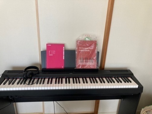 YAMAHA ヤマハ電子ピアノ　ヘッドホン付