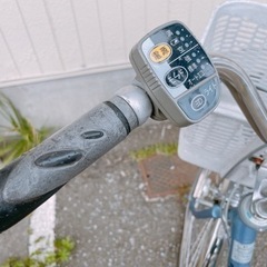 パナソニック 電動自転車 青 24インチ