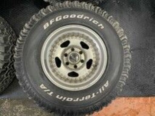 【BF Goodrich All-Terrain T/A KO 33X12.50R 16.5LT】夏タイヤ【CENTER LINE 16.5インチ 9.75J6HPCD139.7-45】バリ溝　(TH567)クレジットカード QRコード決済可能