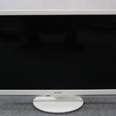 シャープ LC-24P5W AQUOS アクオス 24V型 地上/BS/110度CS液晶テレビ ホワイト系 2018年製 SHARP  中古家電 店頭引取歓迎 R5495) シャープ LC-24P5W AQUOS アクオス 24V型 地上/BS/110度CS液晶テレビ