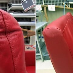 状態良好 ニトリ 電動リクライニングソファ Nストラス 2人掛け RE ユニットテーブル付き 2モーター リビング家具