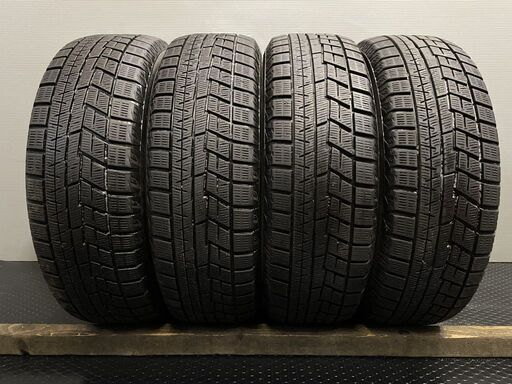 YOKOHAMA ice GUARD iG60 195/65R15 15インチ スタッドレス 4本 2017年製 ステップワゴン ウィッシュ プレマシー等　(TA519)クレジットカード QRコード決済可能