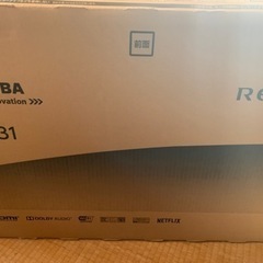 テレビ　東芝 REGZA 32型　リモコンなし