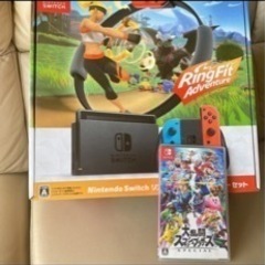 switch スマブラ　リングフィット3点セット