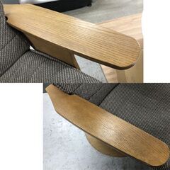 karimoku カリモク THE FIRST ザファースト RU75 リクライニングチェア＆オットマン 布張 1人掛ソファ ラウンジチェア ☆ 札幌市 白石区 東札幌 ☆ アウトレットモノハウス