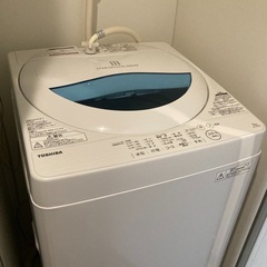 【ネット決済】洗濯機　TOSHIBA AW-5G5(W)