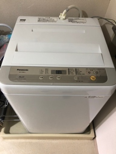 パナソニック洗濯機５kg美品